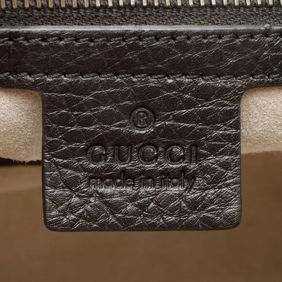 Gucci Leather 1973 Medium Tote - Picture 7 of 16